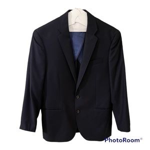 J. Crew Navy Blue wool men’s sport coat - 40s